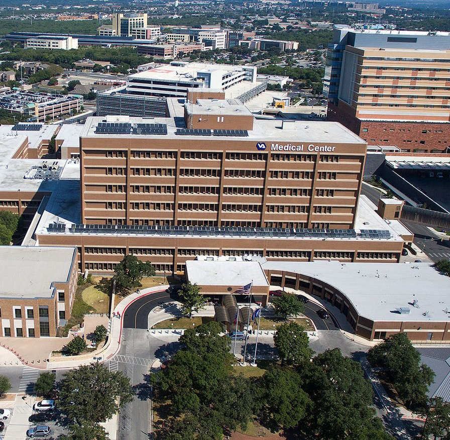 photo of the South Texas Veterans Health Care System building