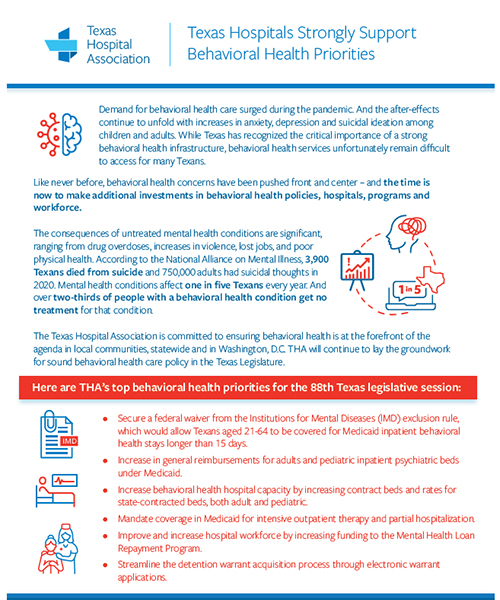 Behavioral Health Priorities 2023