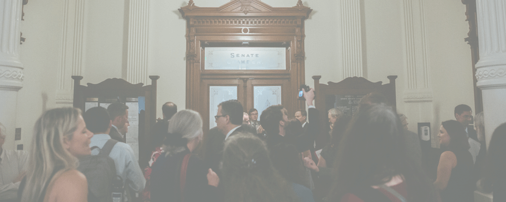 senate-lobby-crowd - Texas Hospital Association