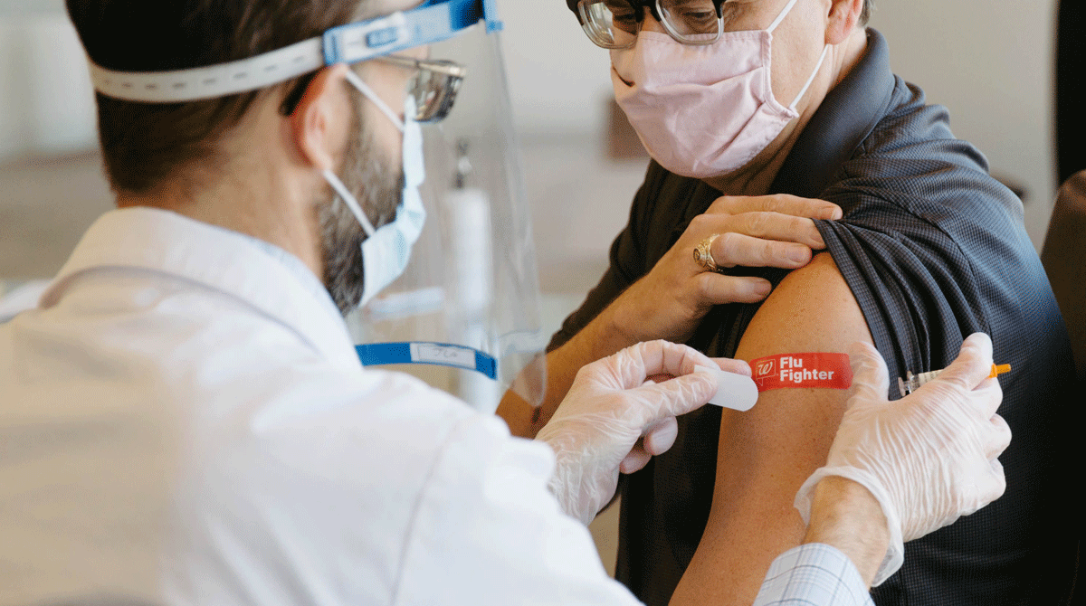 Local man gets flu shot, avoids colds and flu