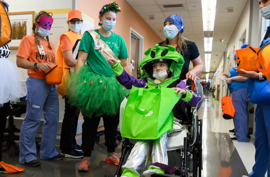 Celebrating Halloween in Texas hospitals