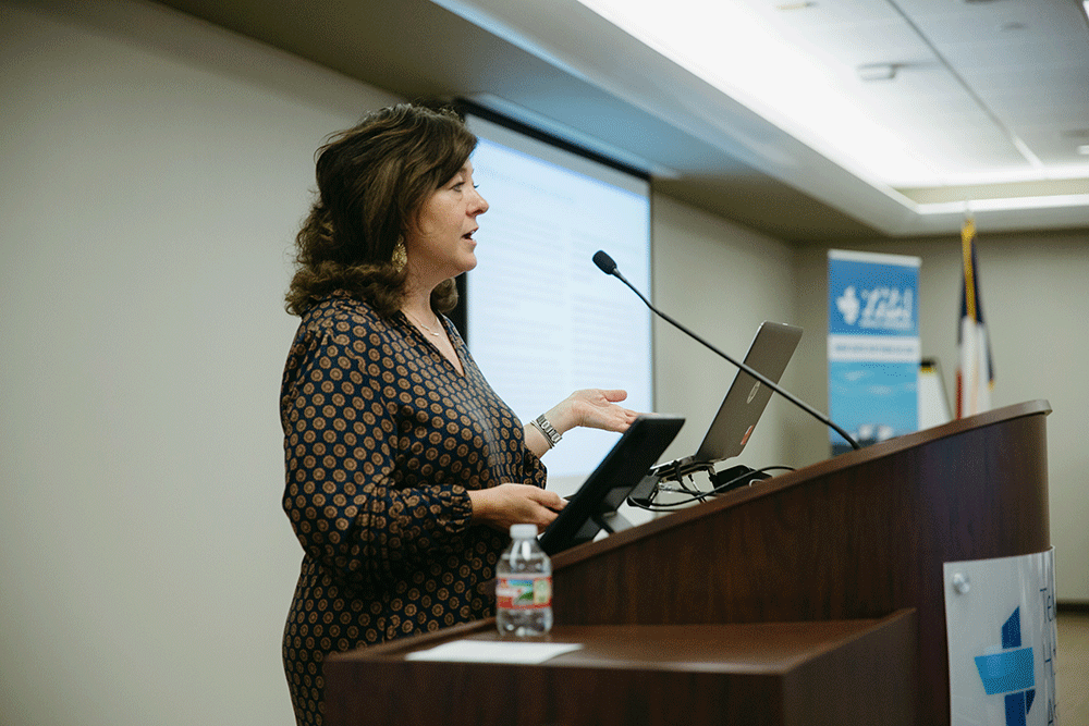 Jennifer Banda, J.D., THA’s senior vice president of advocacy and public policy