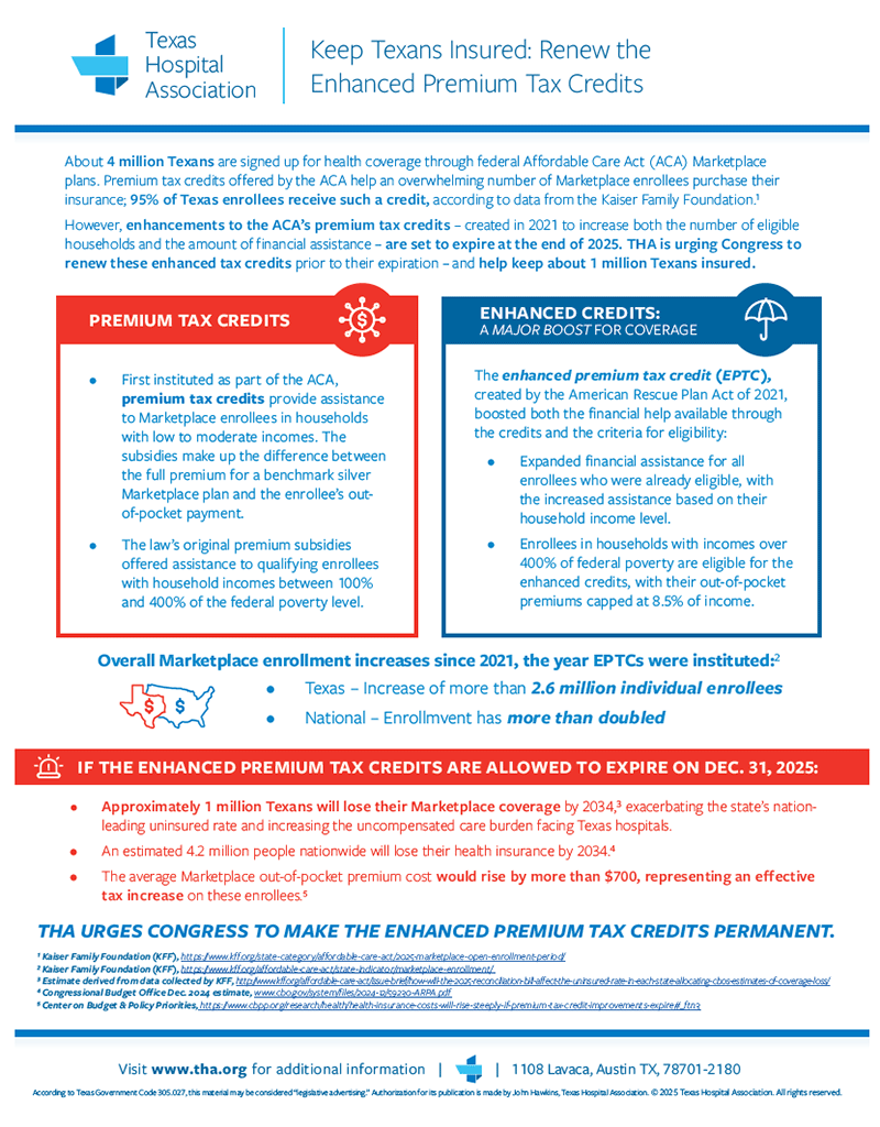 Enhanced Premium Tax Credits Enhanced Premium Tax Credits